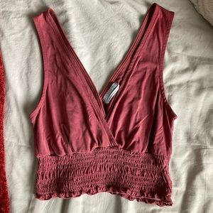 Urban outfitters deep V tank top